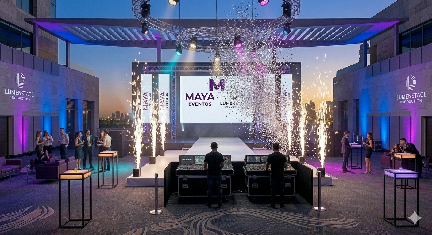 Maya Eventos — producción de eventos corporativos premium y BTL en Colombia